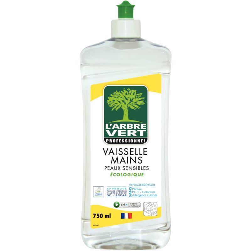 Image de  Flacon 750ml liquide vaisselle peaux sensibles 
