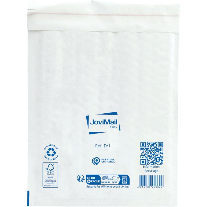 Image de  Paquet de 10 pochettes blanches bulles d''air 270x360mm 