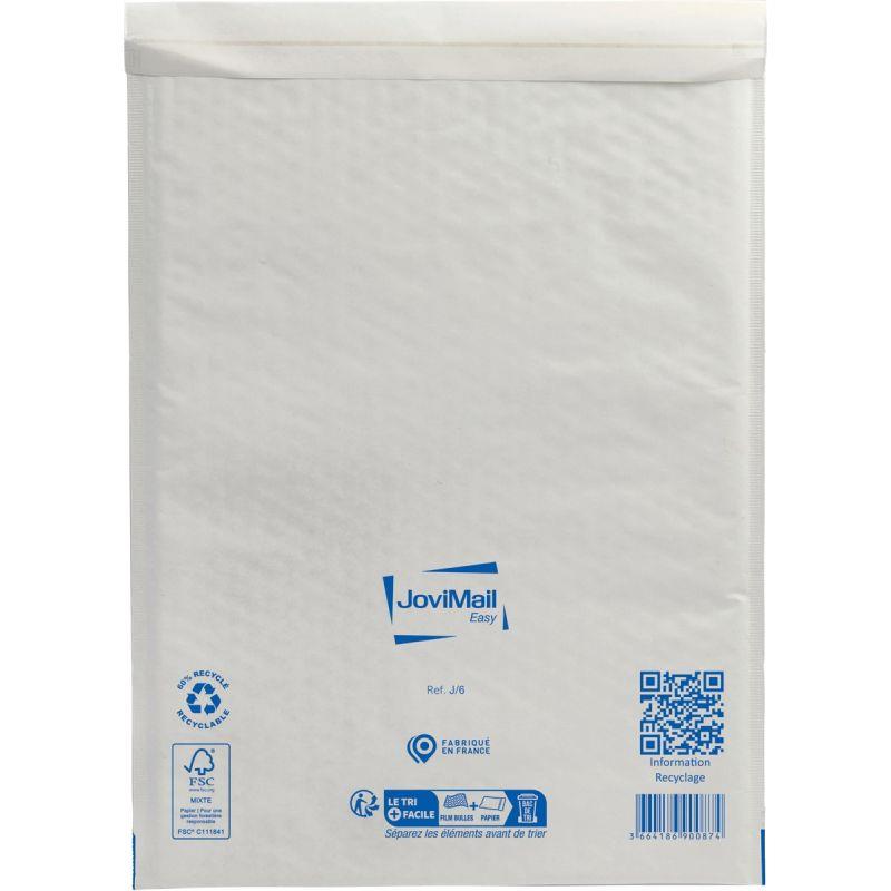 Image de  Paquet de 10 pochettes blanches bulles d''air 300x440mm 