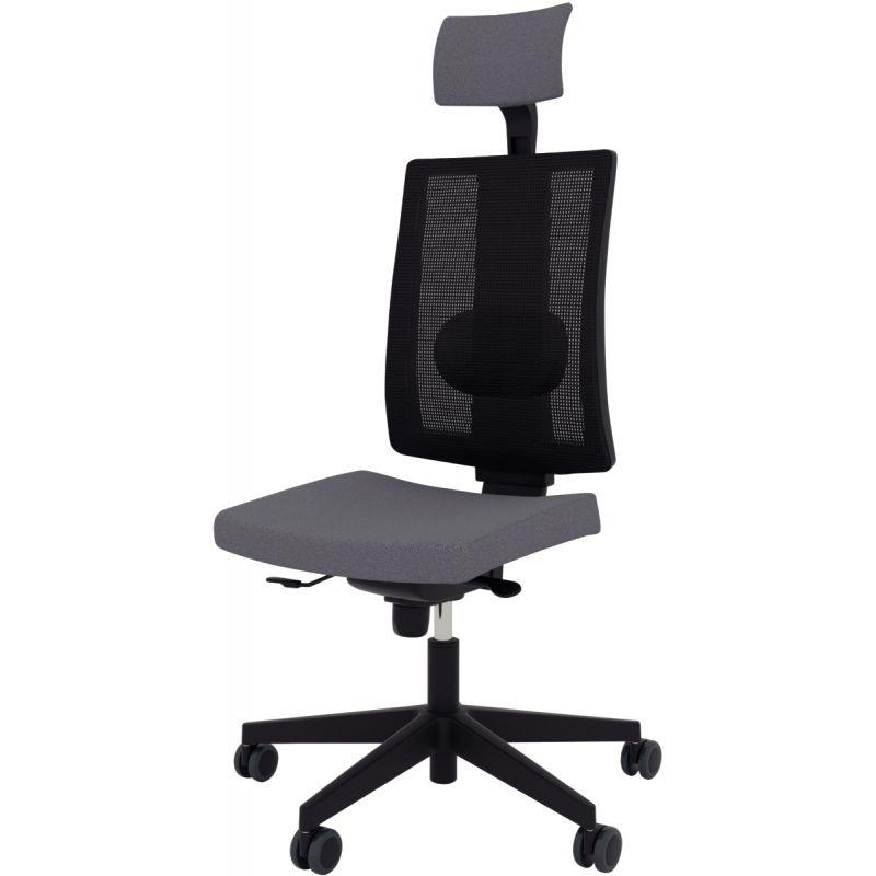 Image de  Siège manager Holde+ avec support lombaire ajustable en hauteur noir/gris 