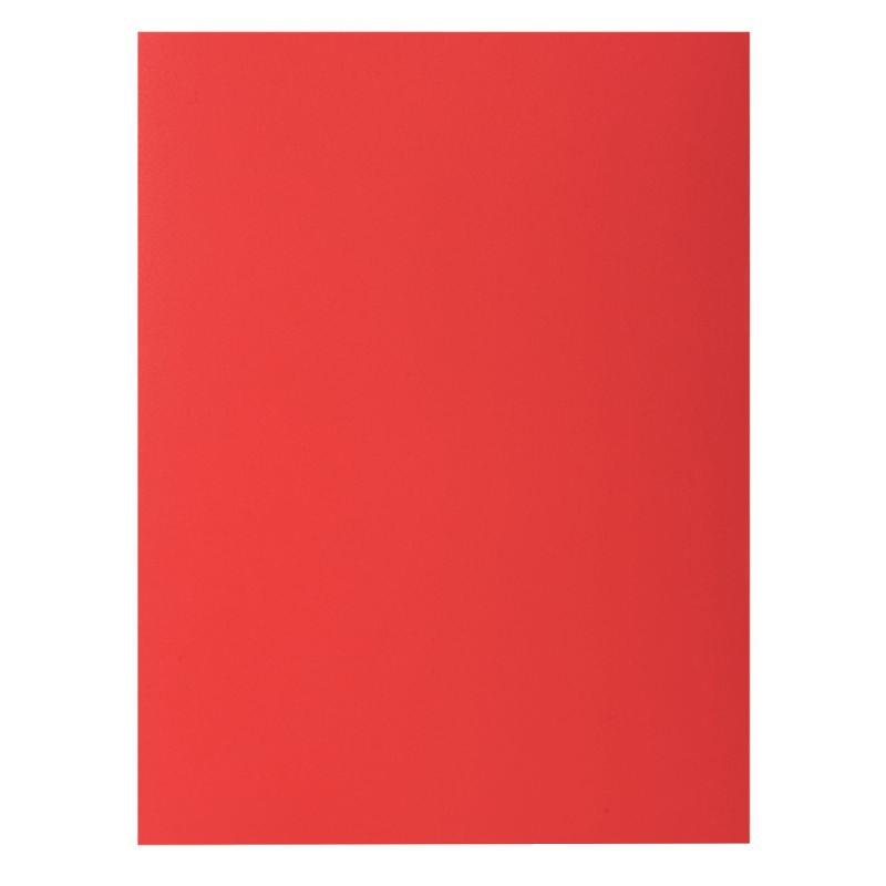 Image de  Paquet de 100 chemises 210g ROCKS format 24x32 cm, rouge 