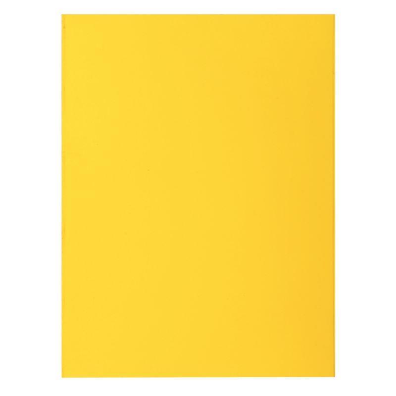 Image de  Paquet de 100 chemises 210g ROCKS format 24x32 cm, citron 