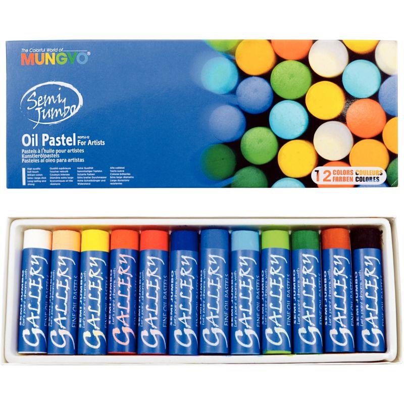 Image de  Boîte de 12 pastels à l''huile Mini Artist Jumbo 