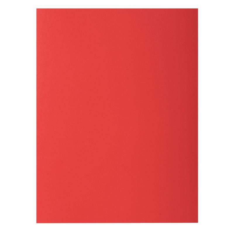 Image de  Paquet de 100 sous-chemises 80g ROCKS format 22x31 cm, rouge 