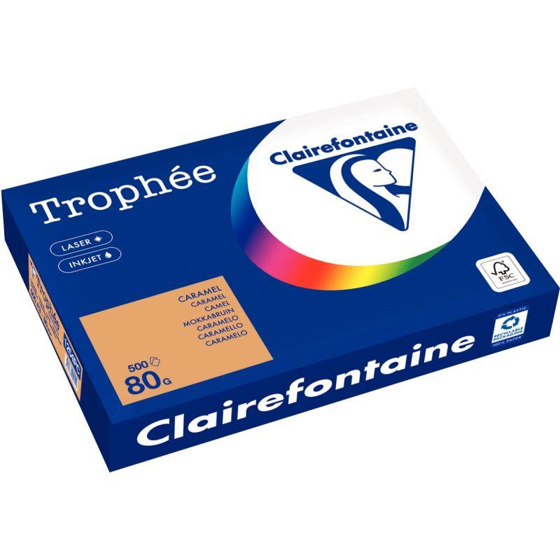 Image de  Ramette de 500 feuilles format A3 caramel CLAIREFONTAINE 