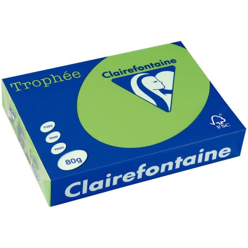 Image de  Ramette de 500 feuilles format A3 80g vert menthe CLAIREFONTAINE 