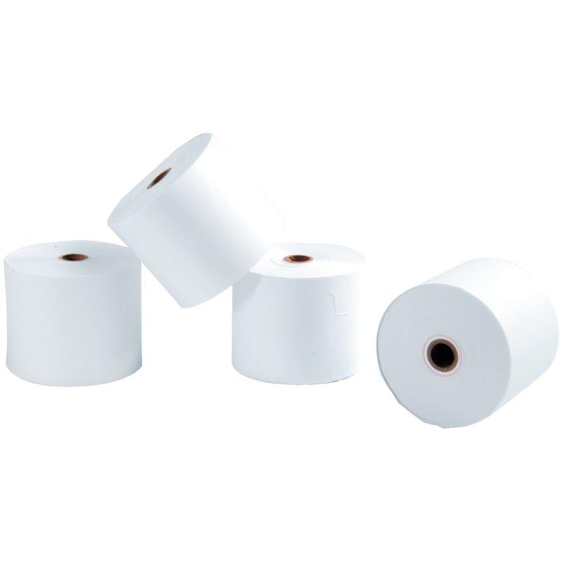 Image de  Paquet de 10 bobines de papier standard format 57 x 70 mm, longueur 40 m, papier 60 grammes 