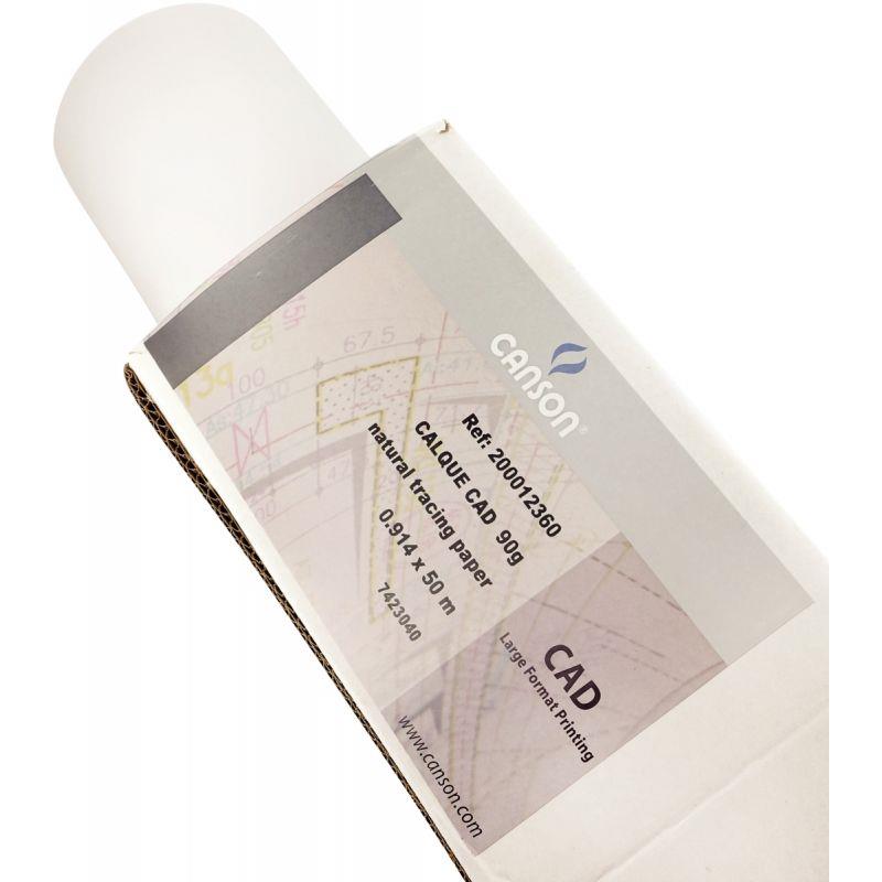 Image de  Rouleau de papier calque satin 1,10x20m 95g 