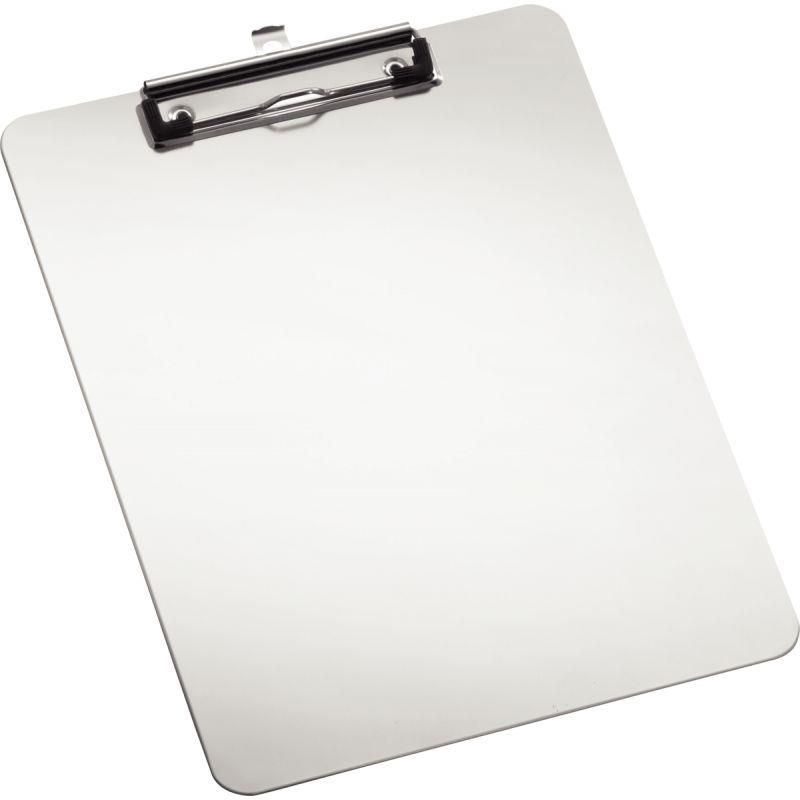 Image de  Plaque porte bloc en aluminium avec pince format A4 
