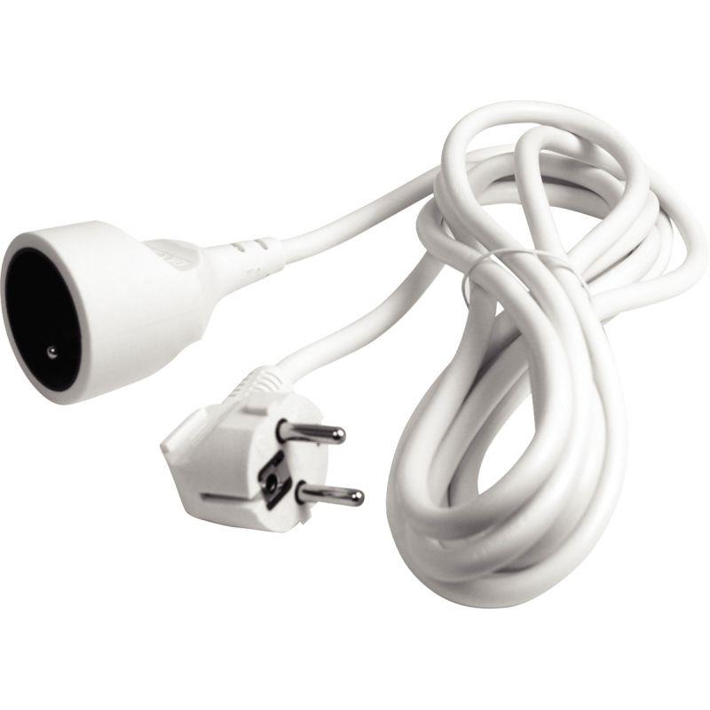 Image de  Rallonge électrique 3m blanche 