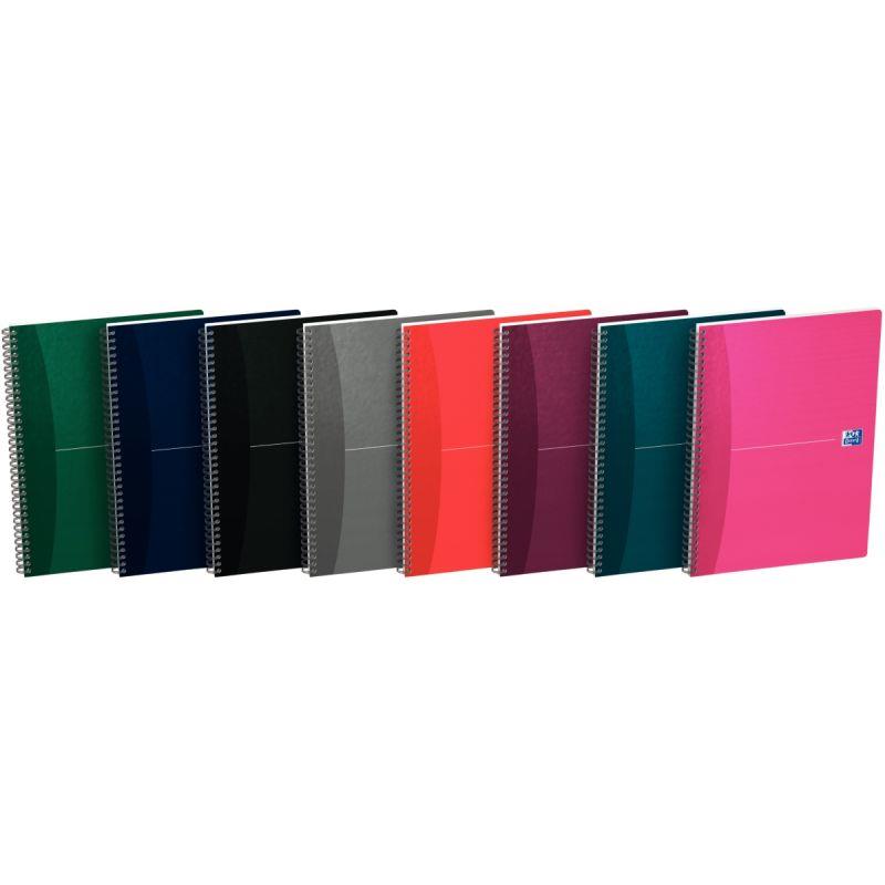 Image de  Cahier à reliure intégrale 180 pages ESSENTIALS, format A4, seyès 
