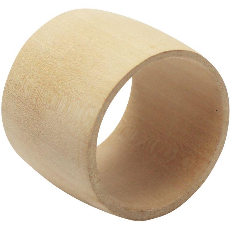 Image de  Lot de 10 ronds de serviette en bois 