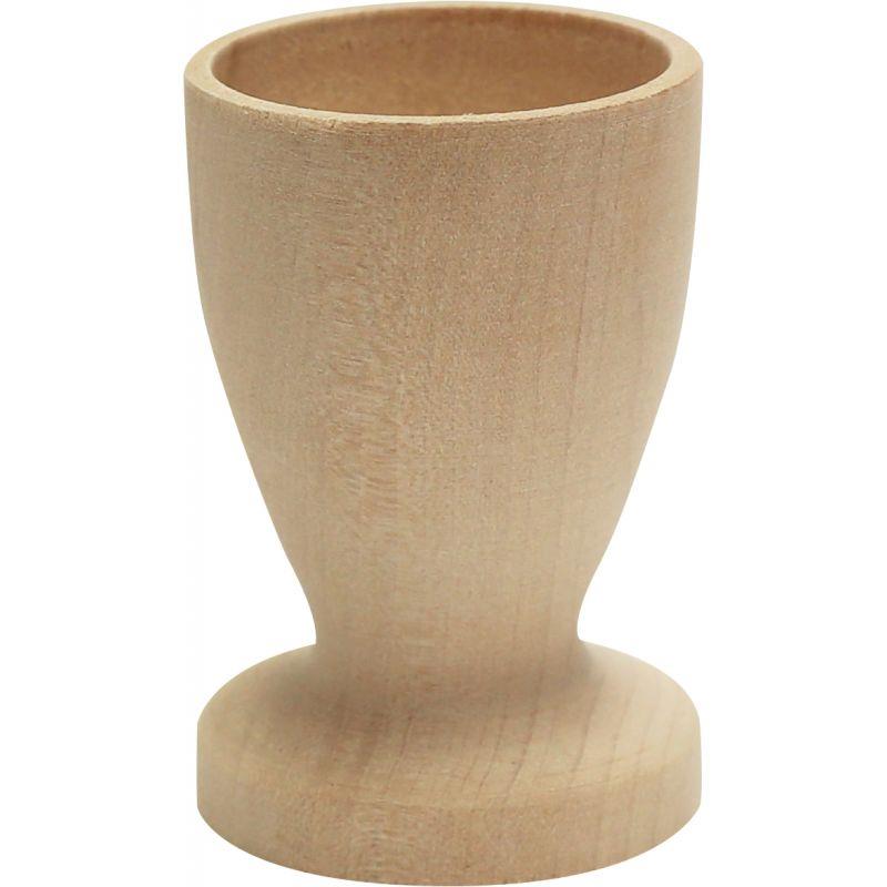 Image de  Lot de 10 coquetiers en bois 