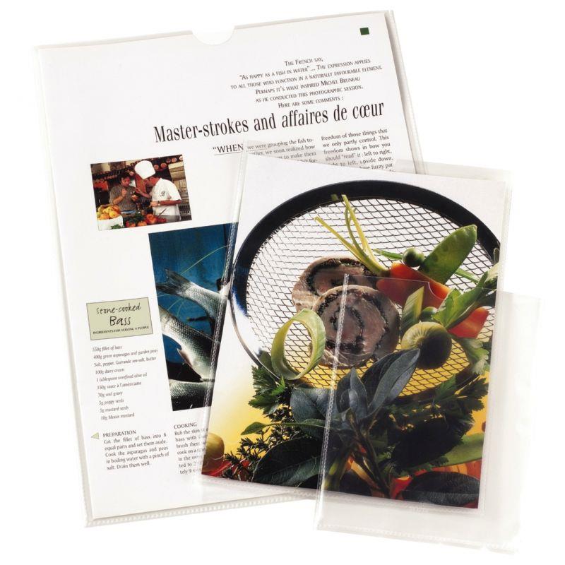 Image de  Boîte de 100 étuis en polypropylène 12/100ème pour format A4 