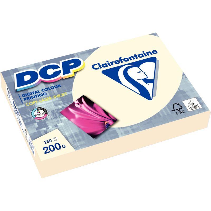 Image de  Ramette de 250 feuilles laser format A4 200g ivoire DCP 
