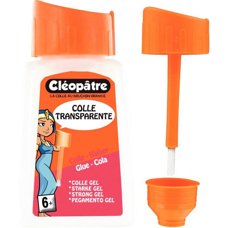 Image de  Flacon de colle 80g gel forte + pinceau 