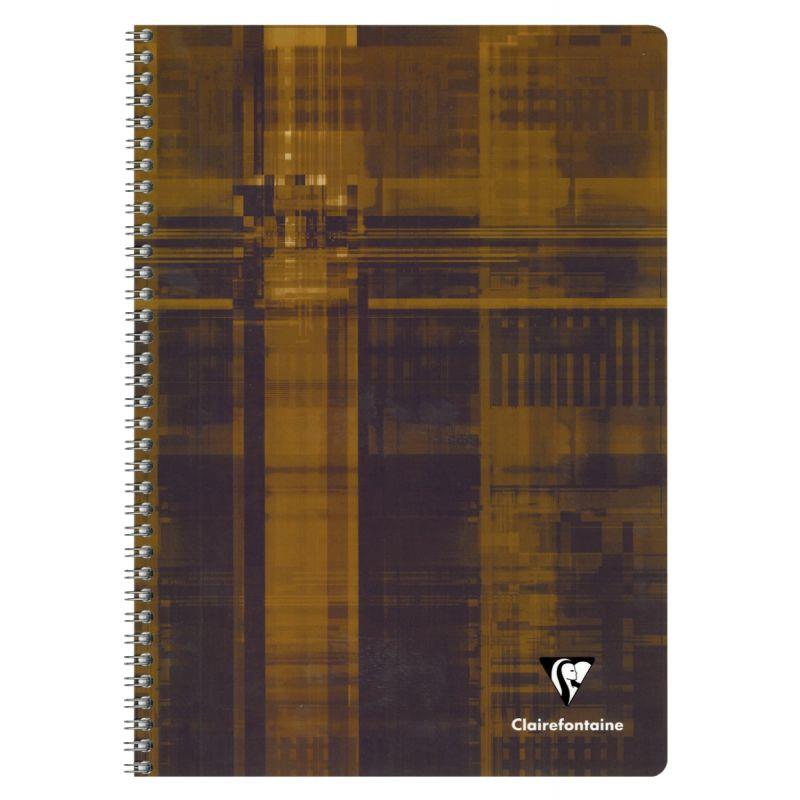 Image de  Reliure intégrale 100 pages CLAIREFONTAINE, format A4, quadrillé 5x5, papier 90g 