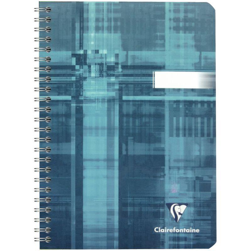 Image de  Carnet à reliure intégrale 180 pages CLAIREFONTAINE, format A5, quadrillé 5x5, papier 90g 