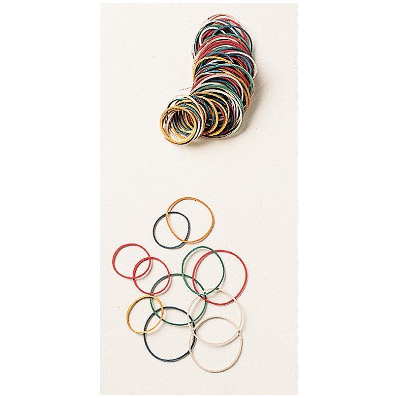 Image de  Sachet de 20g de bracelets en caoutchouc assortis 