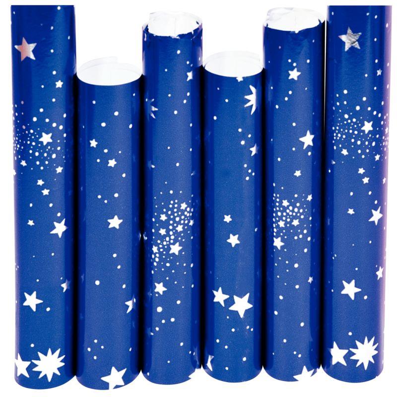 Image de  Rouleau de papier ciel étoilé 1,50 x 0,70 m 