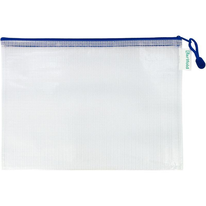 Image de  Pochette fourre-tout 330x240mm bleue 