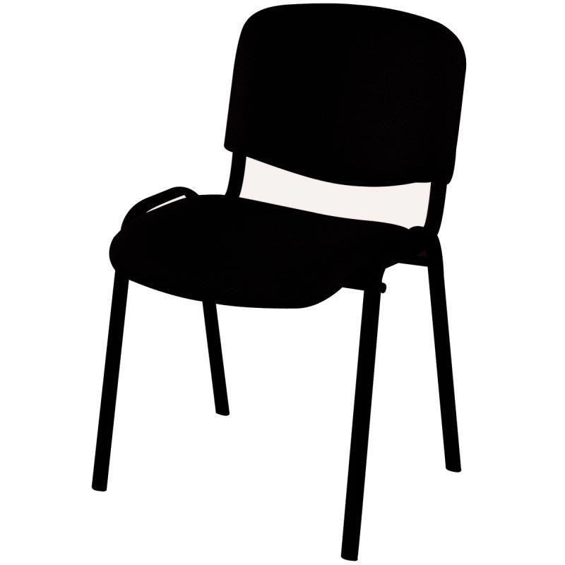 Image de  Chaise Accueil noir 