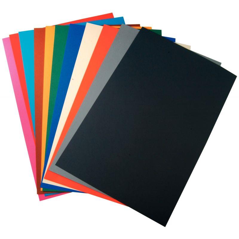 Image de  Paquet de 50 feuilles CARTOLINE 50x32,5cm assortis 