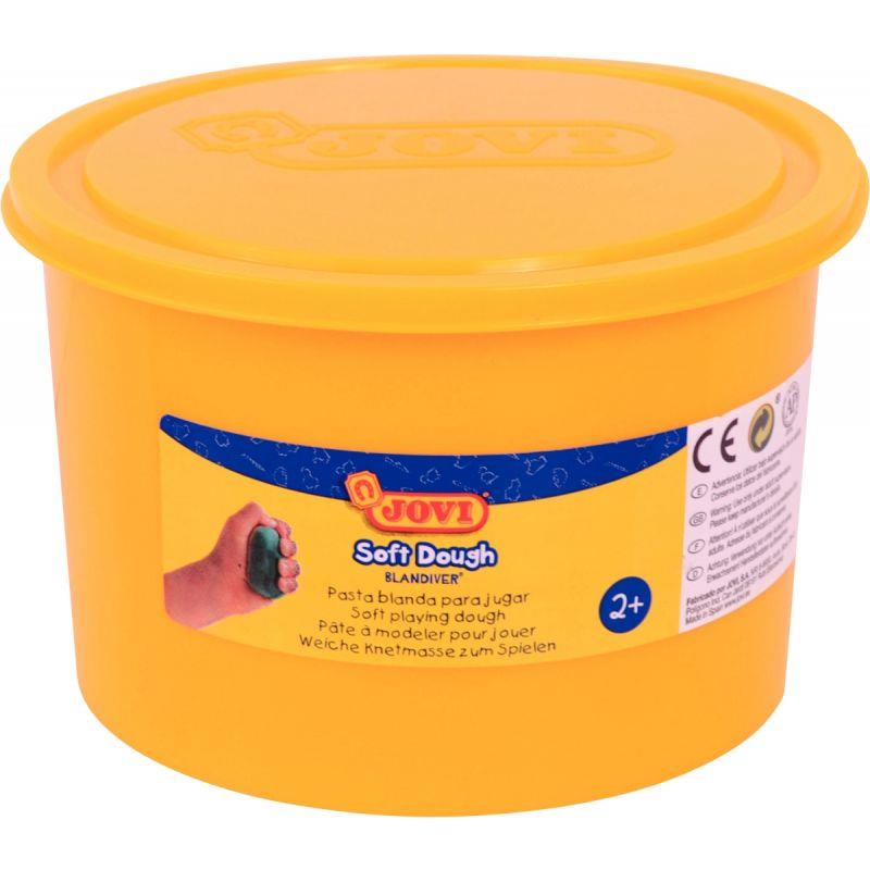 Image de  Pot de 460 grammes de pâte à jouer Blandiver coloris jaune 