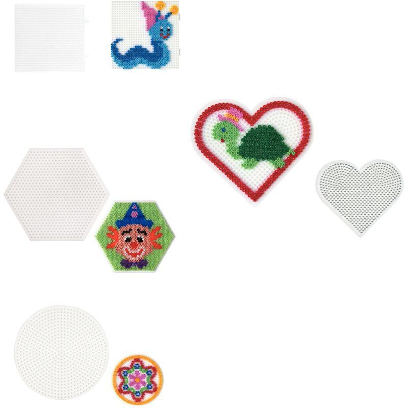 Image de  Sachet de 4 plaques pour perles Hama taille mini 
