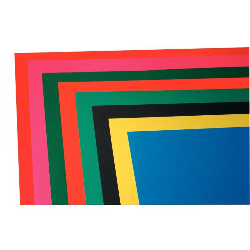 Image de  Paquet de 25 feuilles CARTADOR 270g 50x65cm assortis 