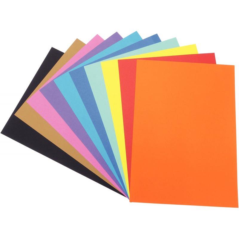 Image de  Bloc de 20 feuilles de papier couleur format A4 120g 