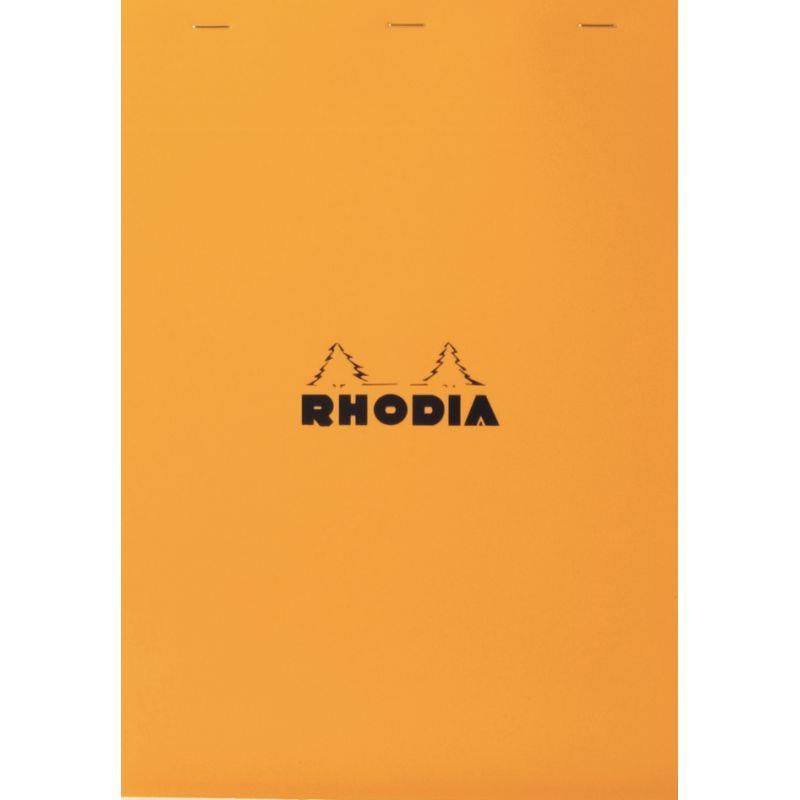 Image de  Bloc de bureau RHODIA 80 feuilles, format A4, quadrillé 5x5, papier blanc 80g 