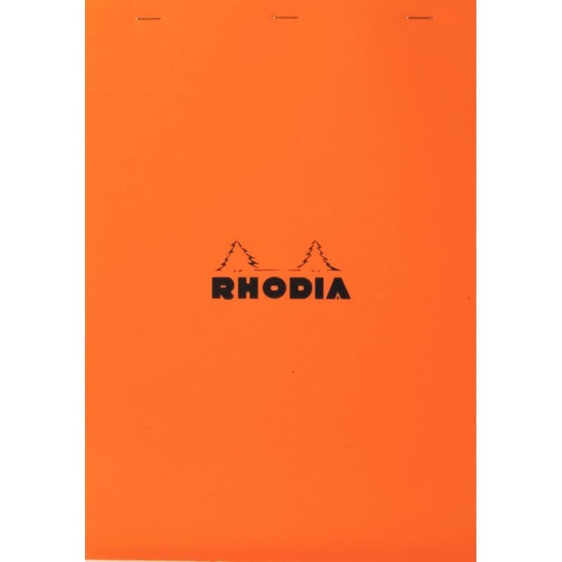 Image de  Bloc de bureau RHODIA 80 feuilles, format 8,5x12 cm, quadrillé 5x5, papier blanc 80g 