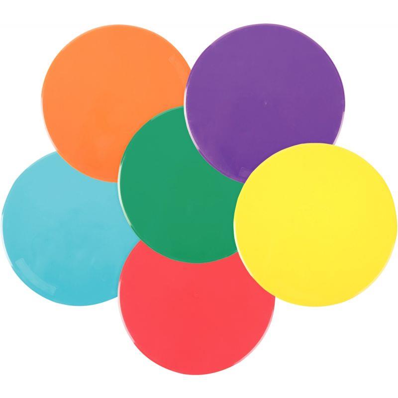 Image de  Set de 6 galettes de motricité diamètre 25cm 