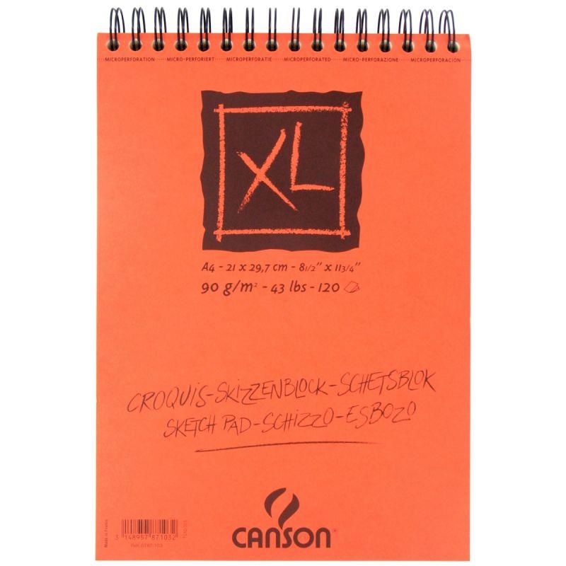 Image de  Album à spirales croquis XL 120 feuilles format A4 