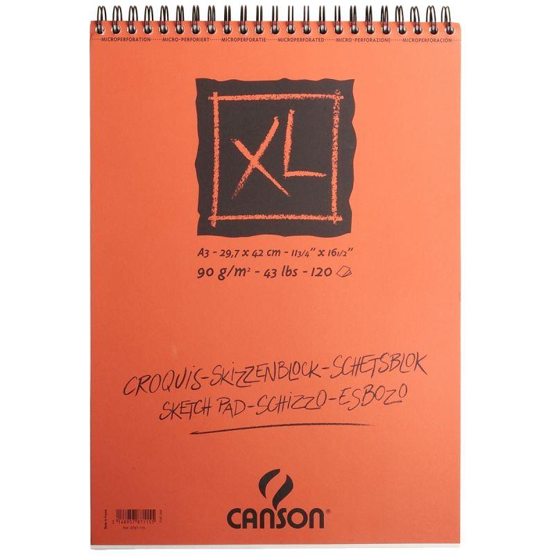 Image de  Album à spirales croquis XL 120 feuilles format A3 