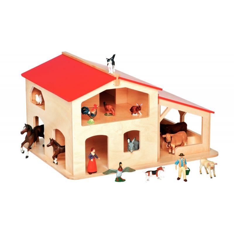 Image de  Grande ferme en bois 