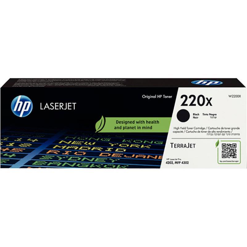 Image de  HP 220X toner noir grande capacité authentique (W2200X) 