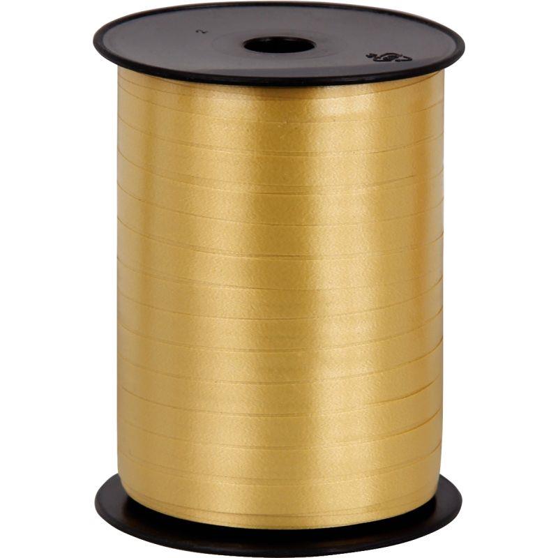 Image de  Bobine Bolduc effet Brillant  500m x 7mm couleur or 