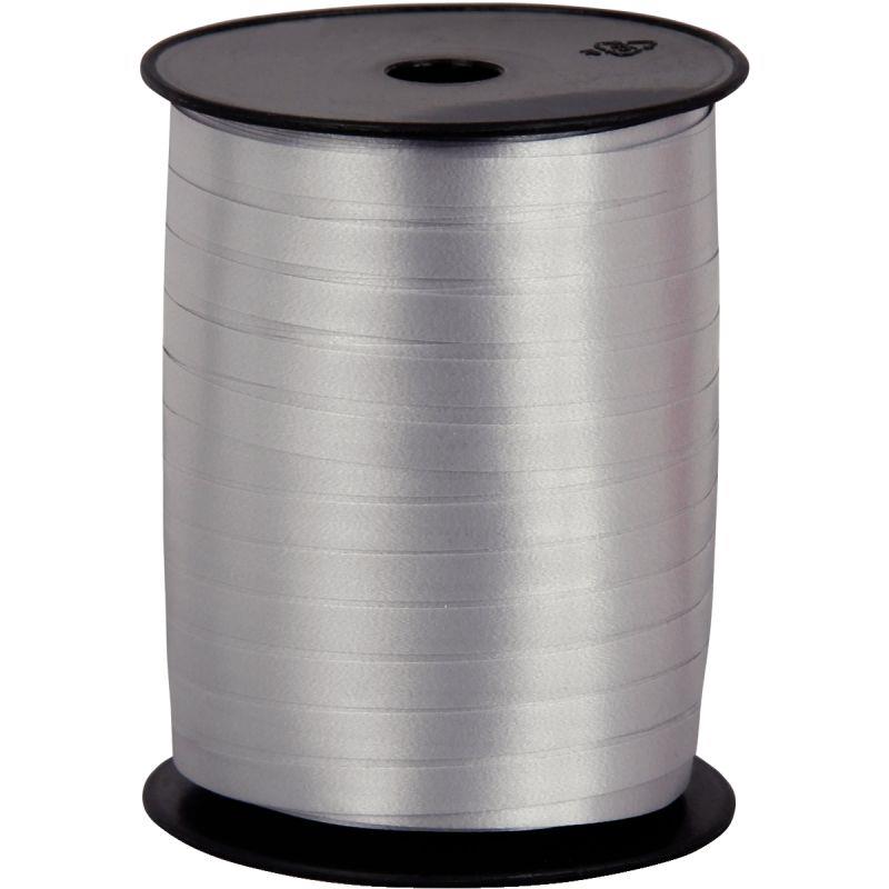 Image de  Bobine Bolduc effet Brillant 500m x 7mm couleur argent 