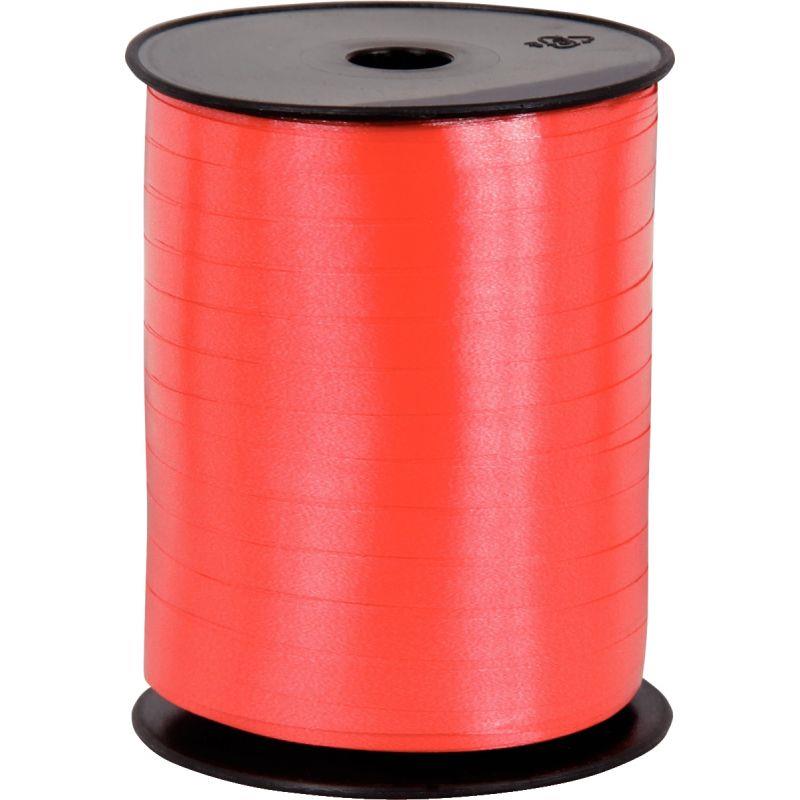 Image de  Bobine Bolduc effet Brillant 500m x 7mm couleur rouge 
