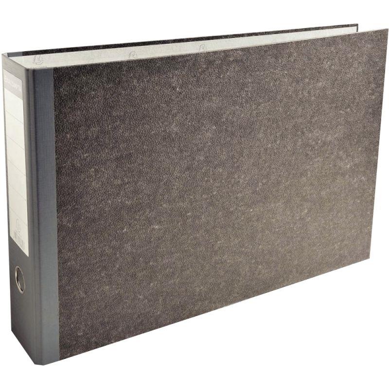 Image de  Classeur à levier à l''italienne pour format A3, dos 8 cm, carton gris 