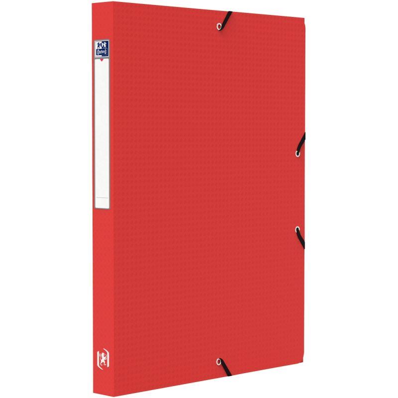 Image de  Boite de classement en polypropylène MEMPHIS dos 2,5 cm, rouge 