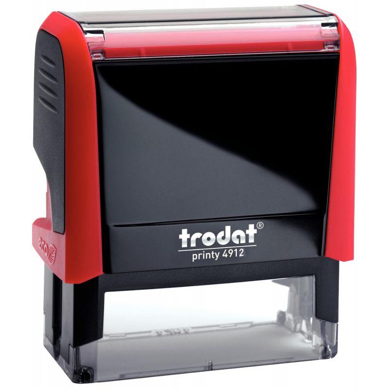 Image de  Timbre X-Print avec formule commerciale à encrage automatique PAYÉ coloris rouge 