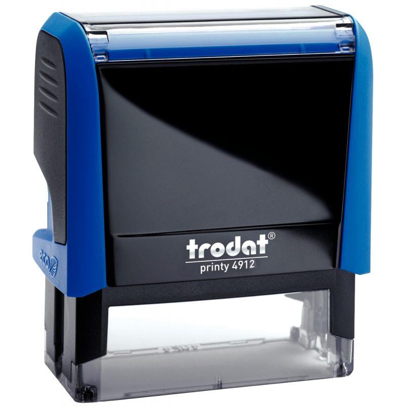 Image de  Timbre X-Print avec formule commerciale à encrage automatique SAISI encré coloris  bleu 