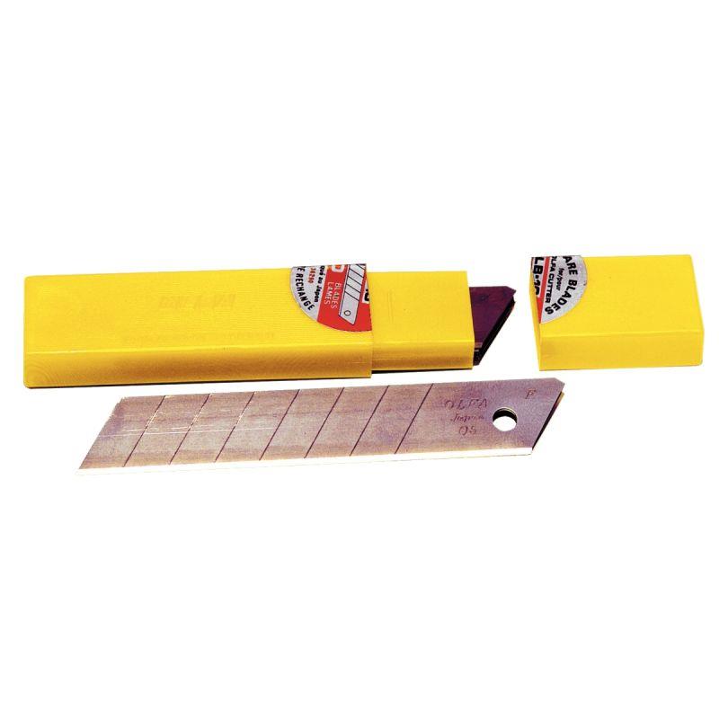 Image de  Etui de 10 lames pour cutter OLFA grand modèle 