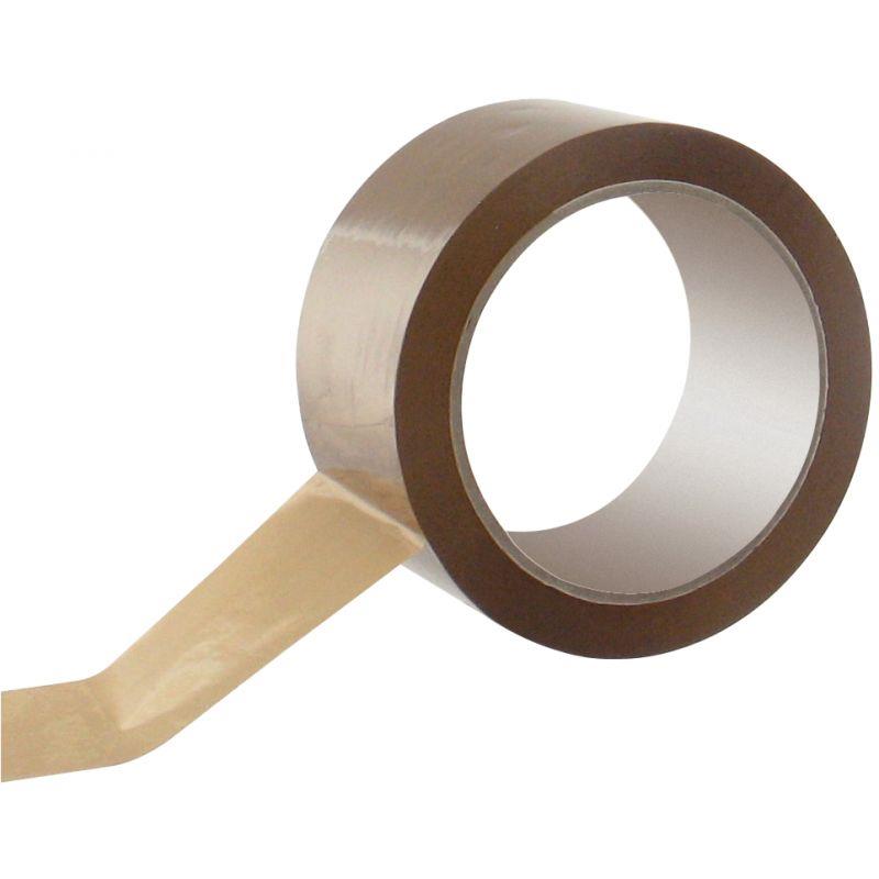 Image de  Lot de 6 rouleaux adhésifs en polypropylène havane 66mx48mm 