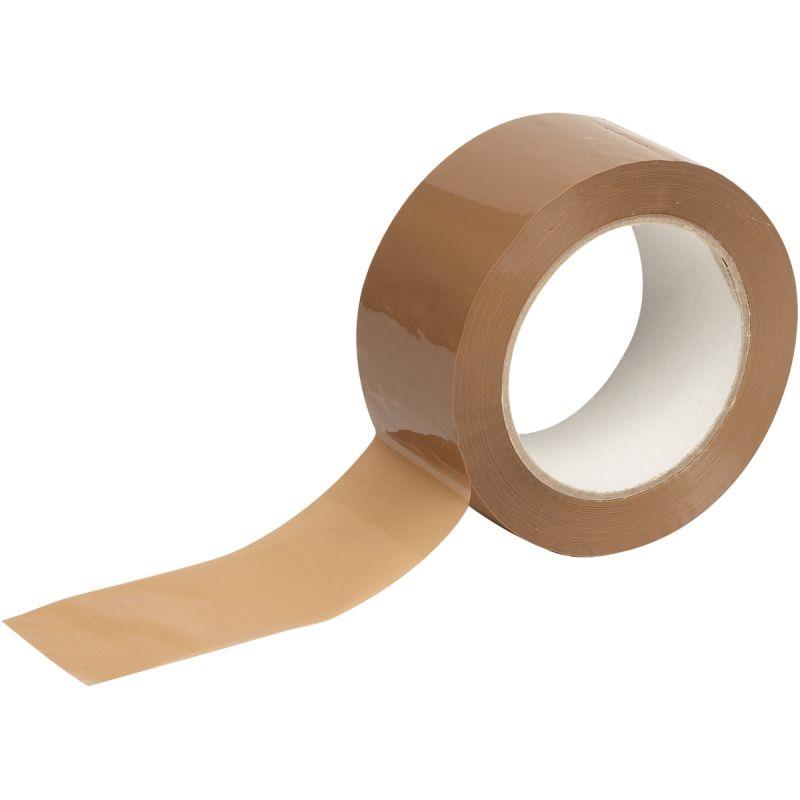 Image de  Lot de 6 rouleaux adhésifs en polypropylène havane 100mx48mm 