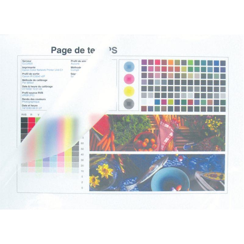 Image de  Boite de 100 pochettes à plastifier format 216x303mm pour document A4 ép 75/80µ 