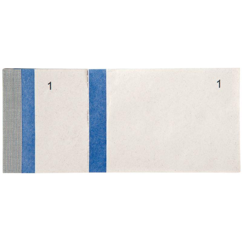 Image de  Lot de 10 blocs numérotés à souches 1 souche, coloris bleu 